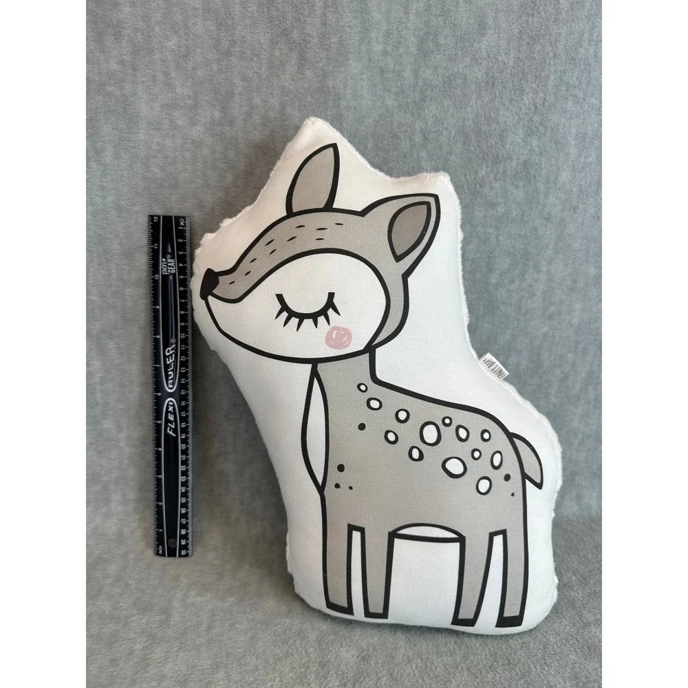 Finley Baby Deer‎ Fawn Plush Pillow Soft Stuffed Animal Nursery Decor Toy